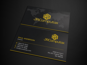 Business Card Design by Tripti Ranjan Gain for JRComputax Inc | Design: #22798677