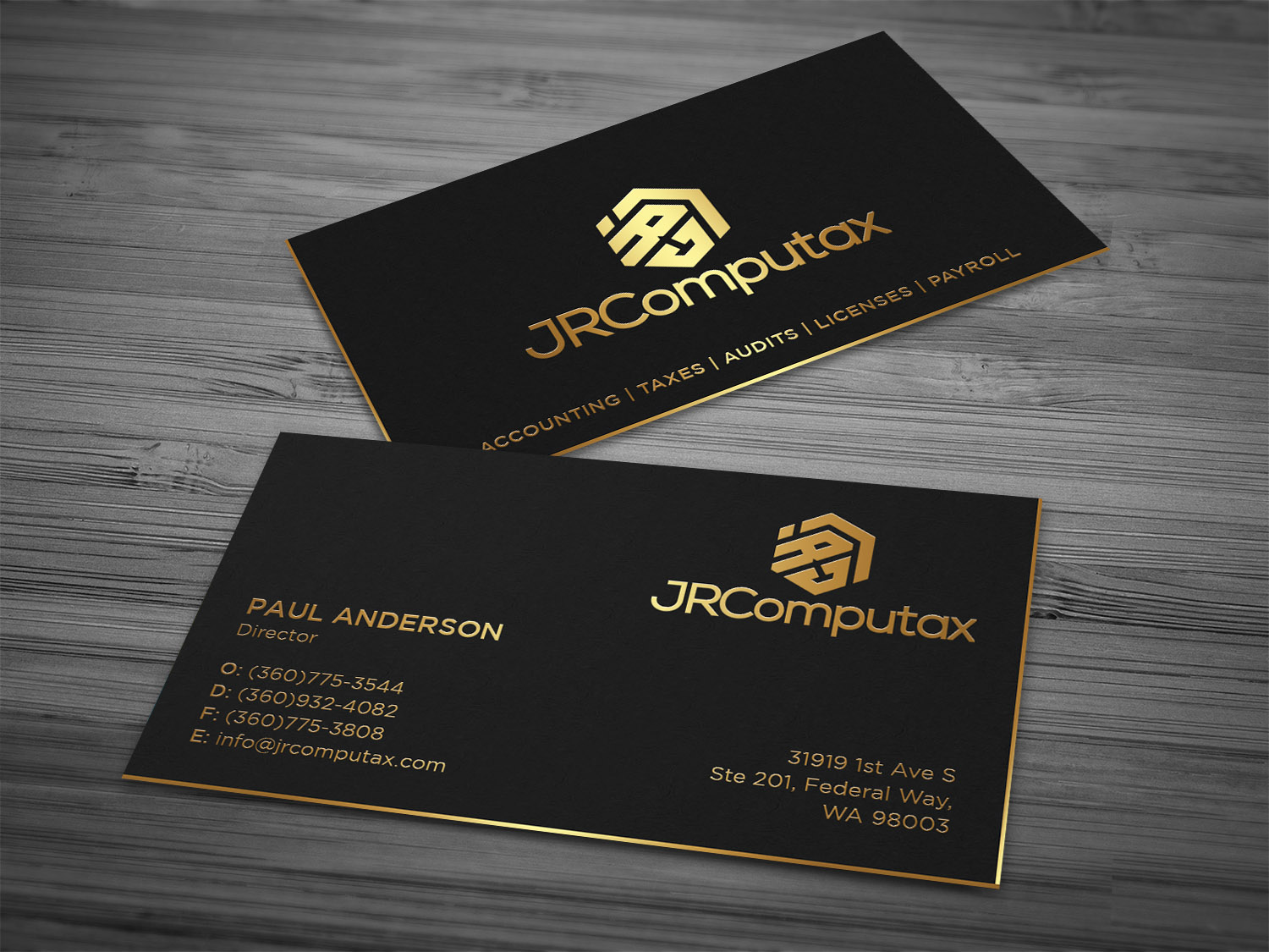 Business Card Design by Tripti Ranjan Gain for JRComputax Inc | Design #22798682