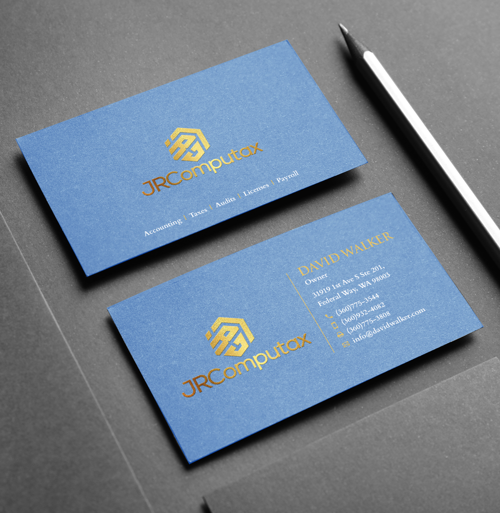 Visitenkarten-Design von alex_etel für JRComputax Inc | Design #22798003