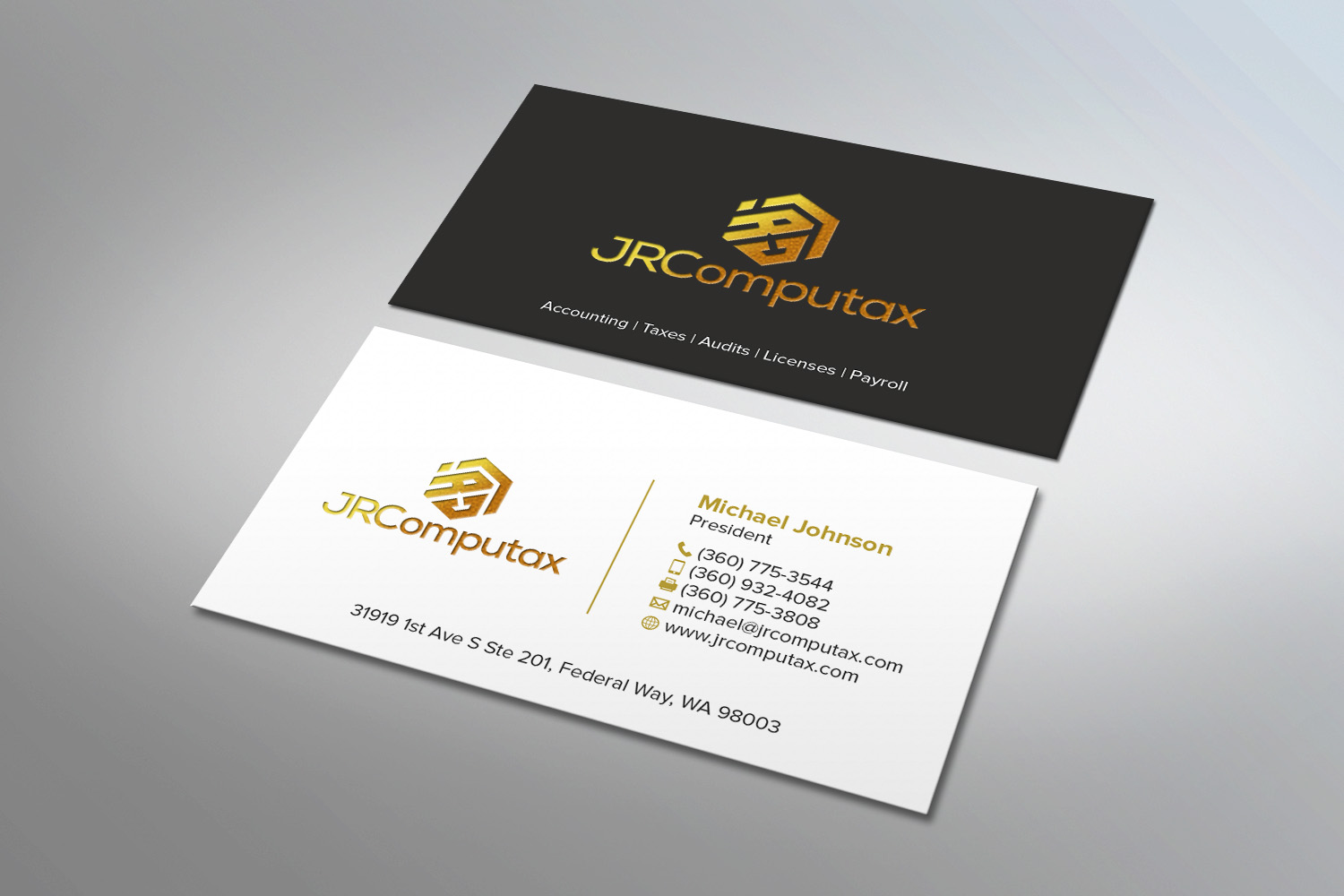Diseño de Tarjeta de Presentación por MDesign para JRComputax Inc | Diseño #22804439