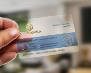 Business Card Design by MDesign for JRComputax Inc | Design: #22823500