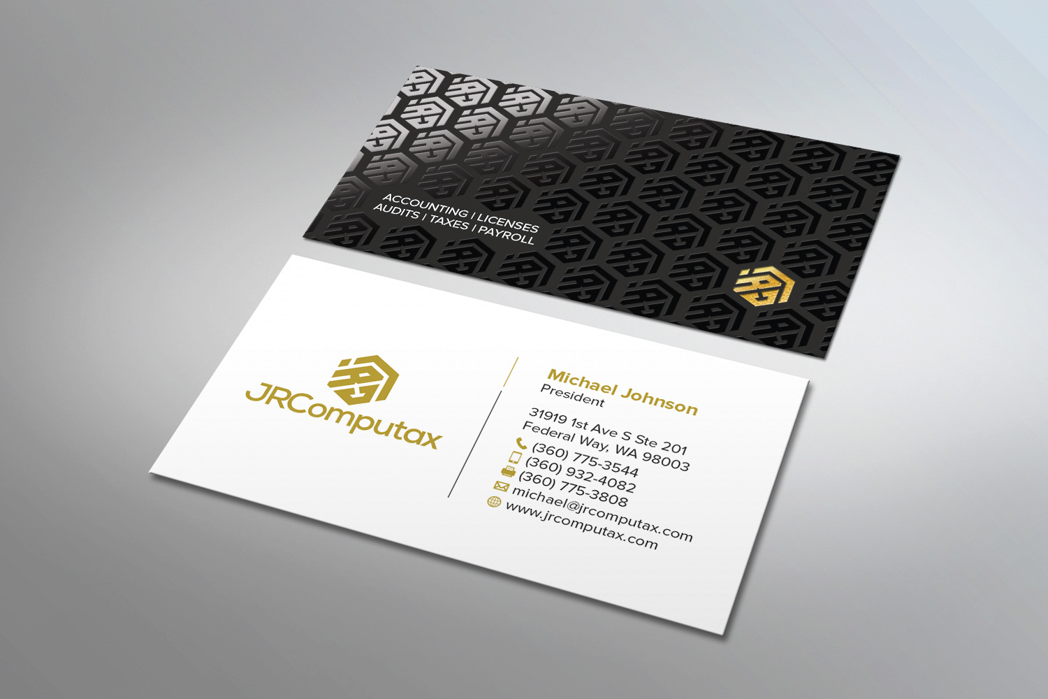 Design de Carte de Visite par MDesign pour JRComputax Inc | Design #22823502