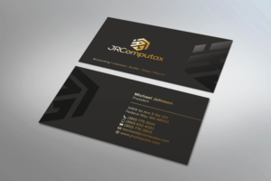 Business Card Design by MDesign for JRComputax Inc | Design: #22869304