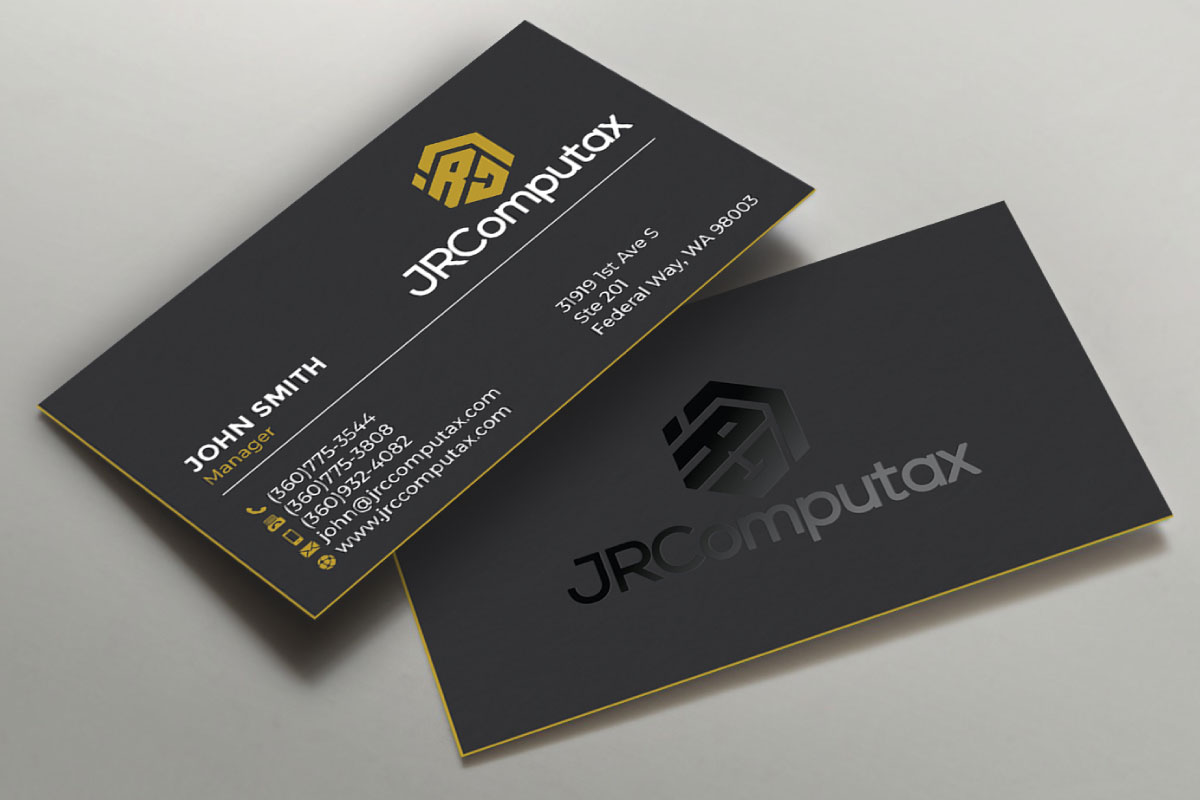 Diseño de Tarjeta de Presentación por in07 para JRComputax Inc | Diseño #22798561