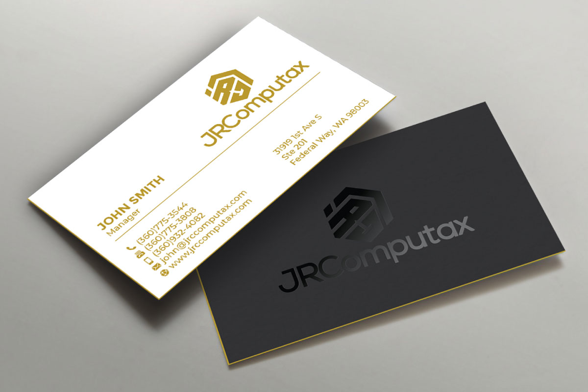 Diseño de Tarjeta de Presentación por in07 para JRComputax Inc | Diseño #22798562