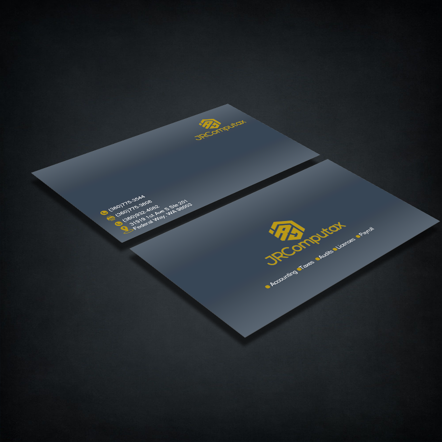 Business Card Design by Kipkemoi for JRComputax Inc | Design #22843006