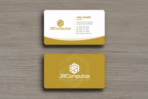 Business Card Design by Musa. A for JRComputax Inc | Design: #22832869