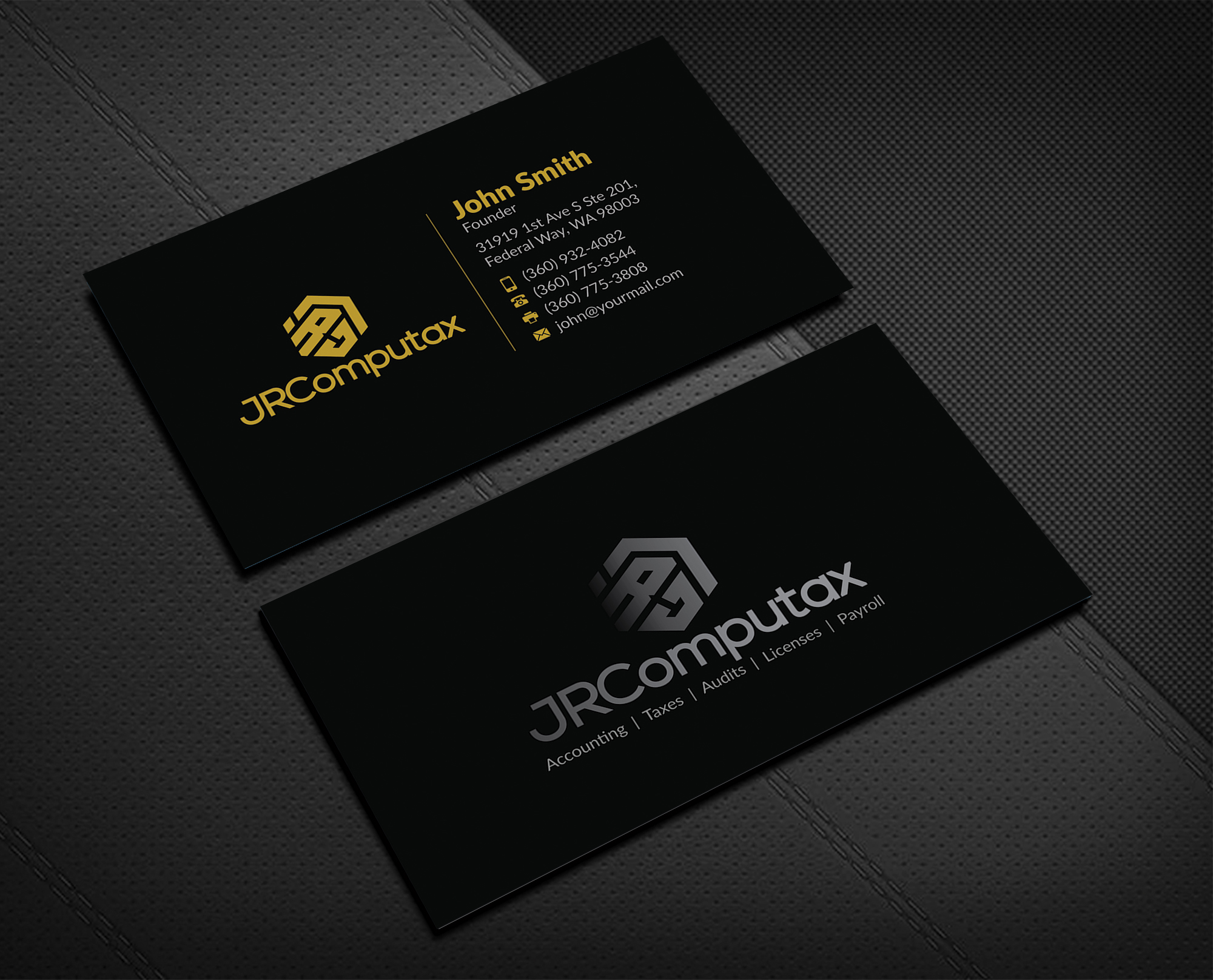 Design de Carte de Visite par Musa. A pour JRComputax Inc | Design #22855843