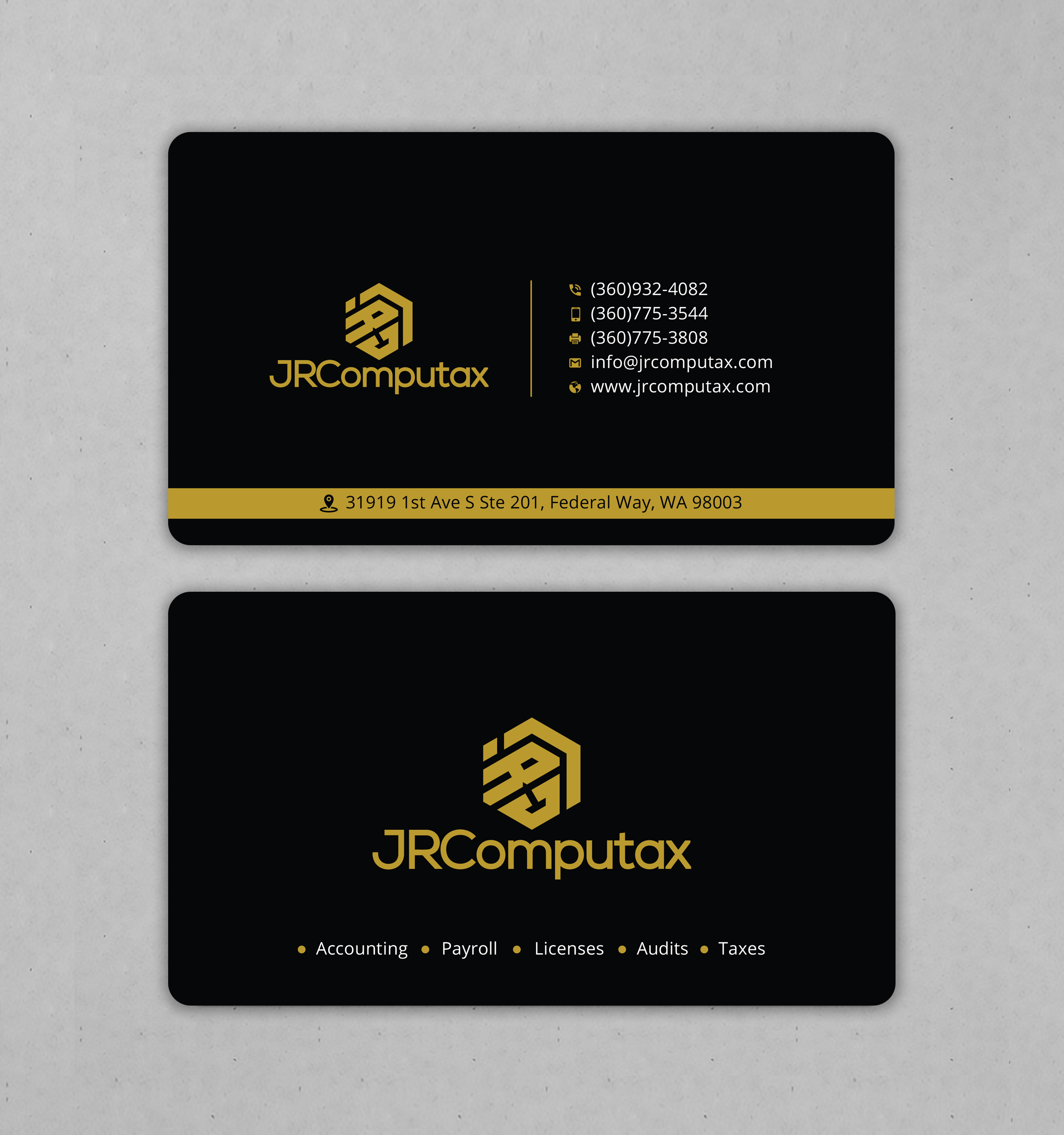 Business Card Design by Uttom 2 for JRComputax Inc | Design #22801694