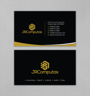 Business Card Design by Uttom 2 for JRComputax Inc | Design: #22801695