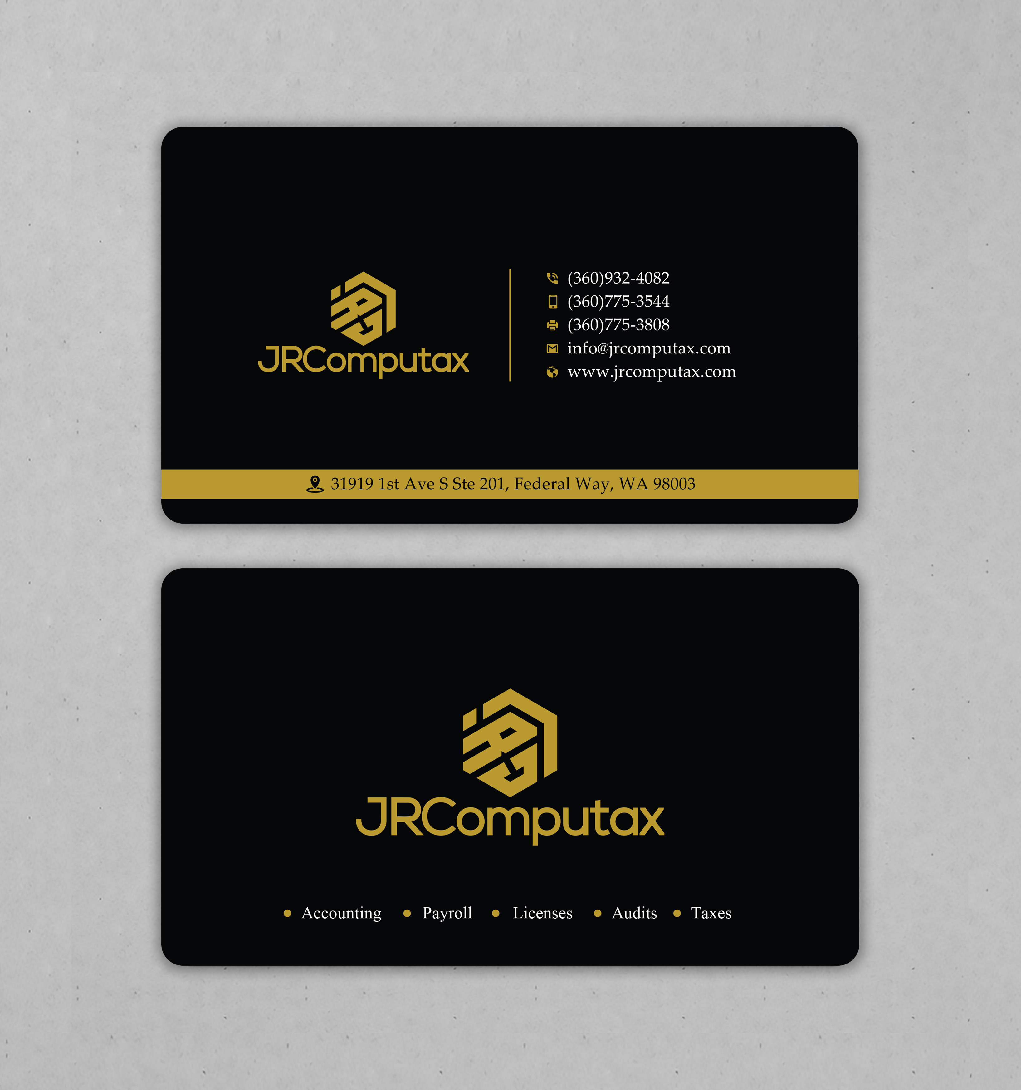Business Card Design by Uttom 2 for JRComputax Inc | Design #22801841