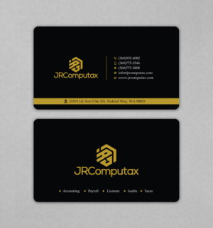 Business Card Design by Uttom 2 for JRComputax Inc | Design: #22801841
