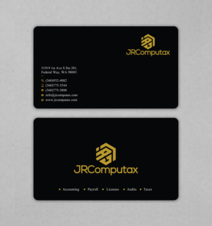 Business Card Design by Uttom 2 for JRComputax Inc | Design: #22801843