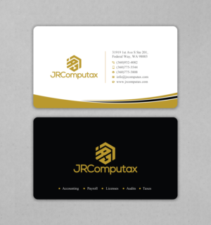 Business Card Design by Uttom 2 for JRComputax Inc | Design: #22801844