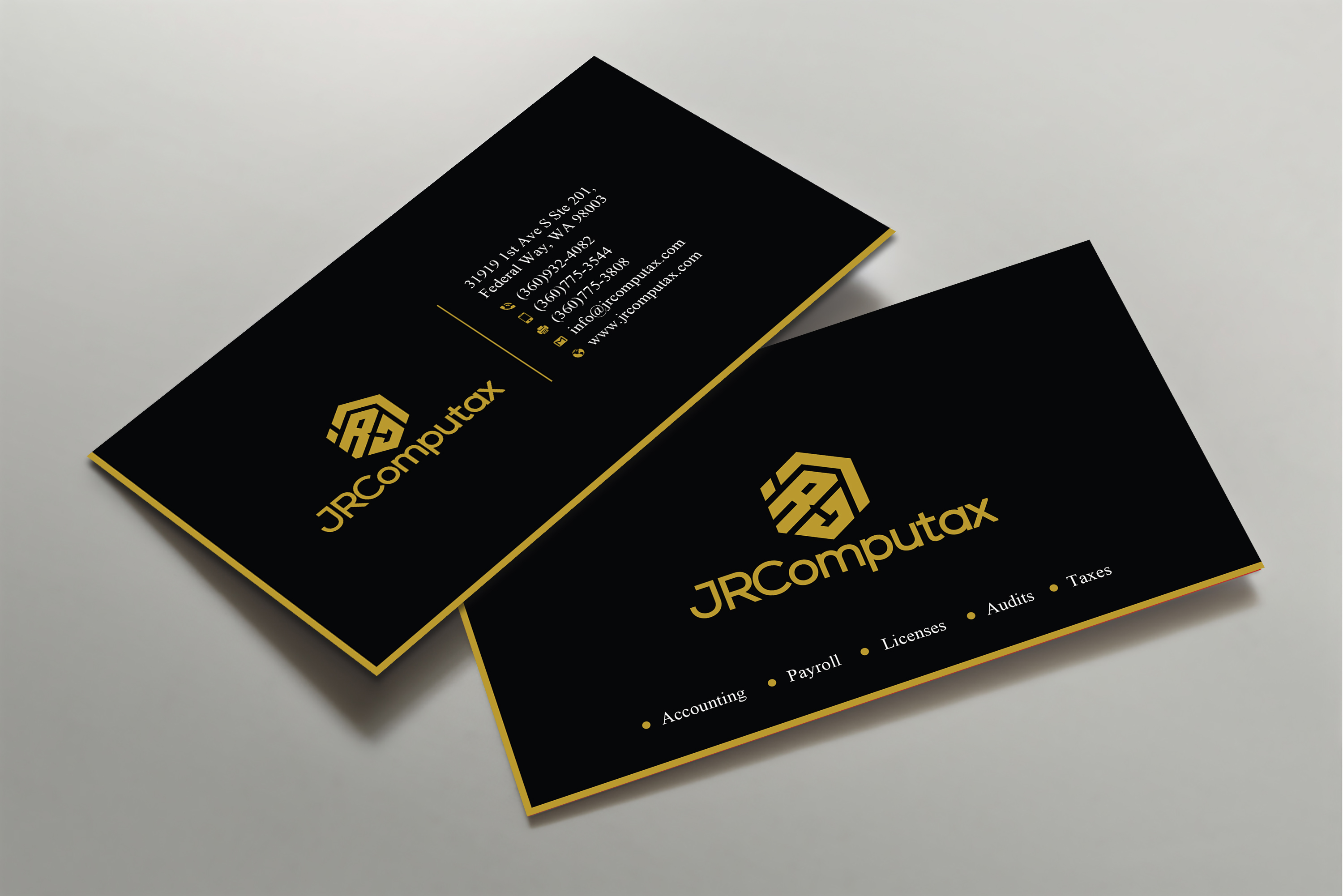 Business Card Design by Uttom 2 for JRComputax Inc | Design #22805837