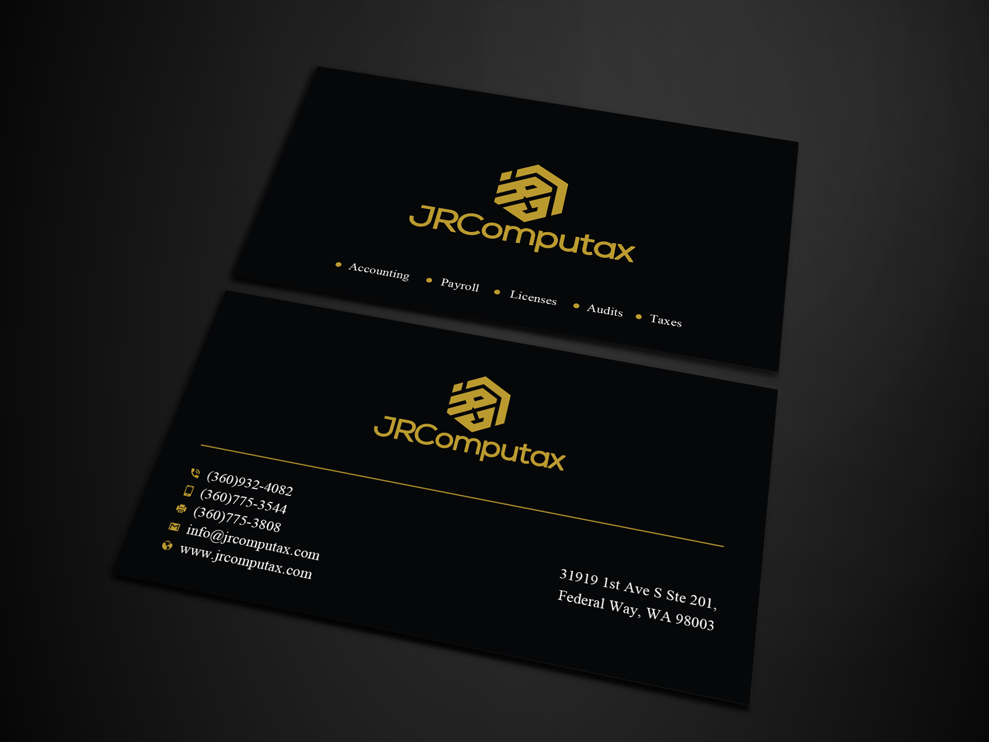 Business Card Design by Uttom 2 for JRComputax Inc | Design #22850544