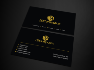 Business Card Design by Uttom 2 for JRComputax Inc | Design: #22850544