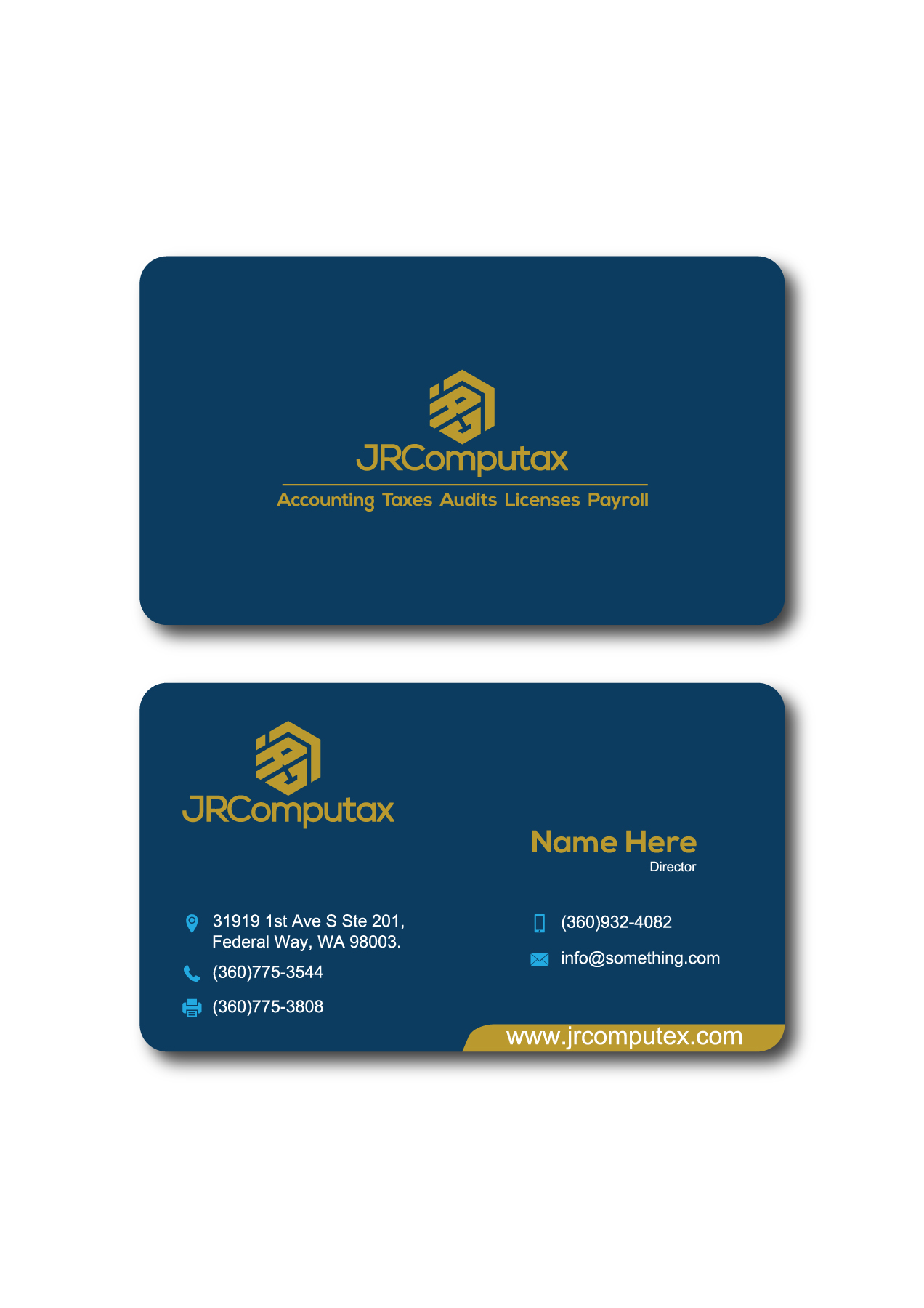 Visitenkarten-Design von RedMyDC für JRComputax Inc | Design #22816436