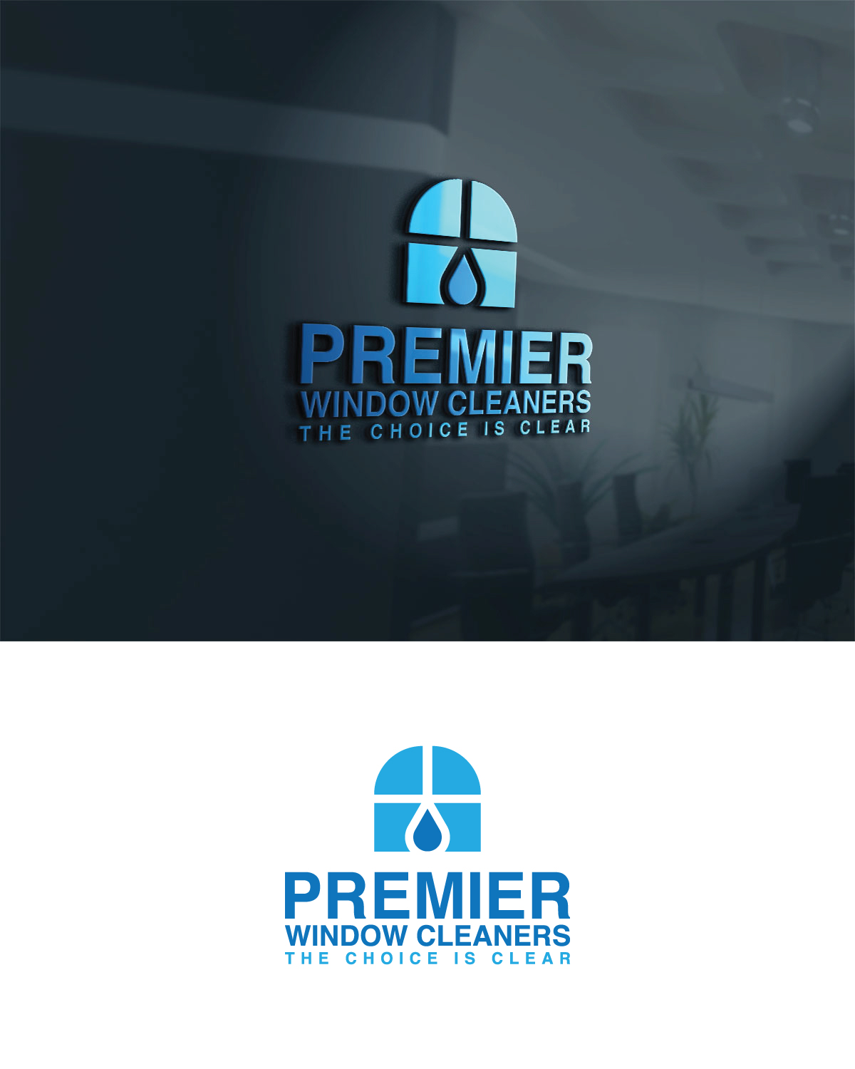 Logo-Design von KK Graphics für Premier Window Cleaners | Design: #22844077