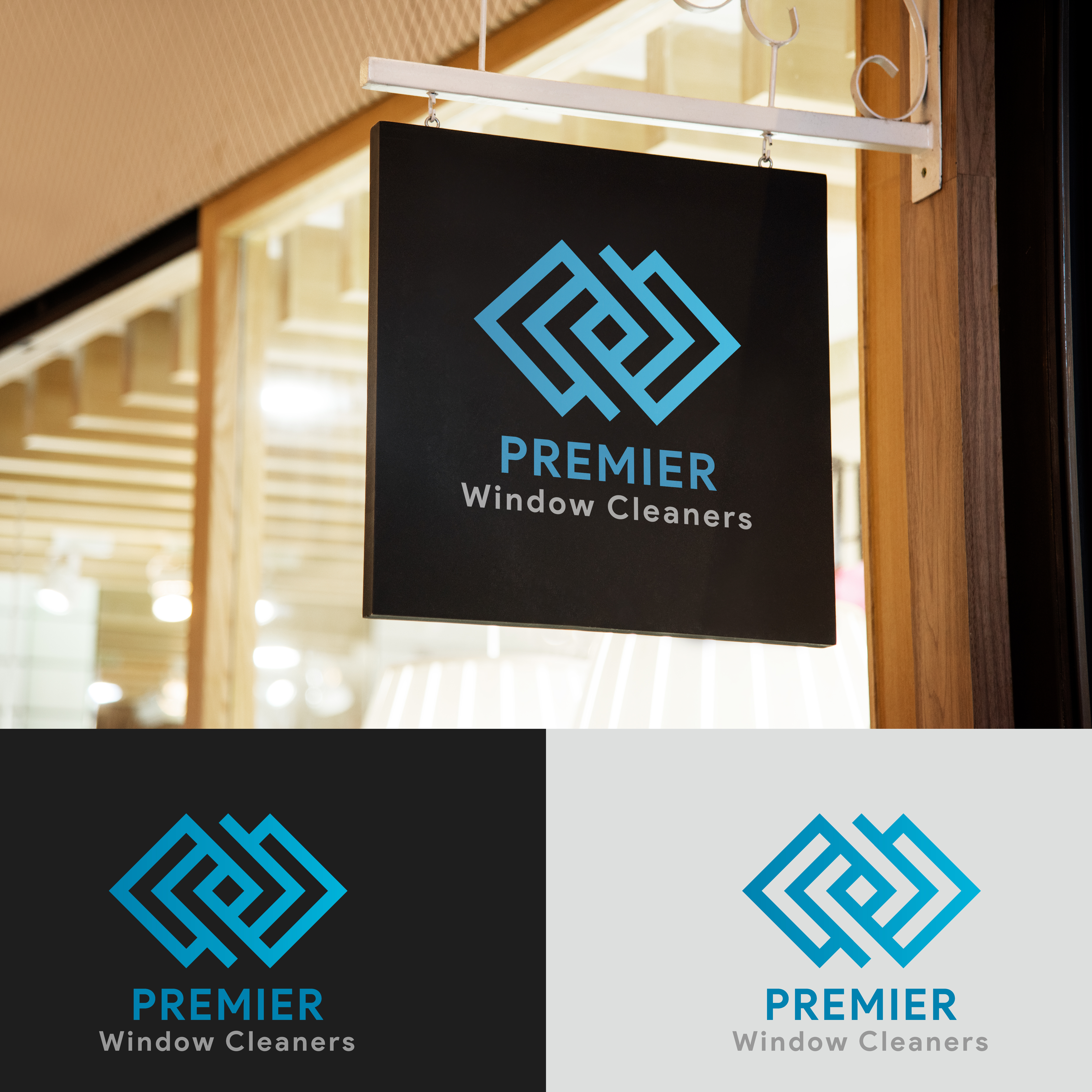 Logo Design by Jughim for Premier Window Cleaners | Design #22841976