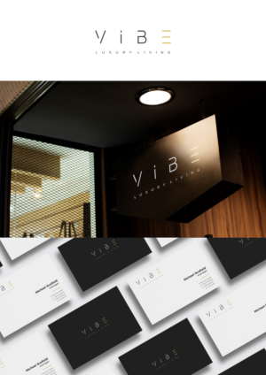 Vibe Luxury Living | Diseño de Logo y Tarjeta de Presentación por christianpoetoe