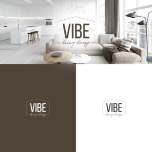Vibe Luxury Living | Diseño de Logo y Tarjeta de Presentación por :) Zoya