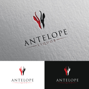 Antelope Liquor | Logo-Design von Rii