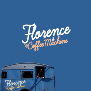 Florence & the coffee machine | Logo Design by TRHZ