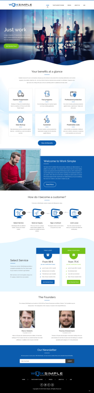 Web Design by pb for this project | Design: #22809898