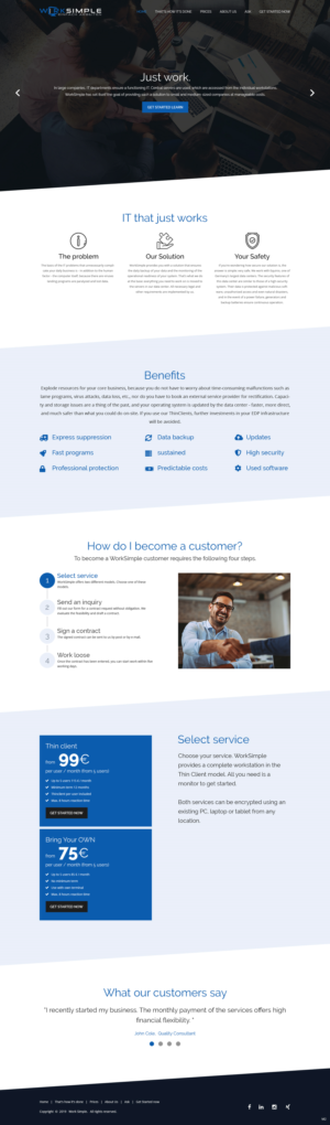 Web Design by pb for this project | Design: #22809900
