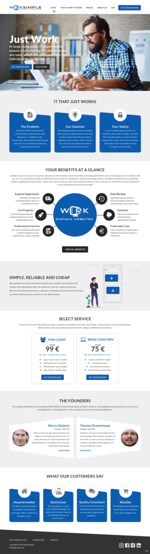 Web Design by pb for this project | Design: #22809903