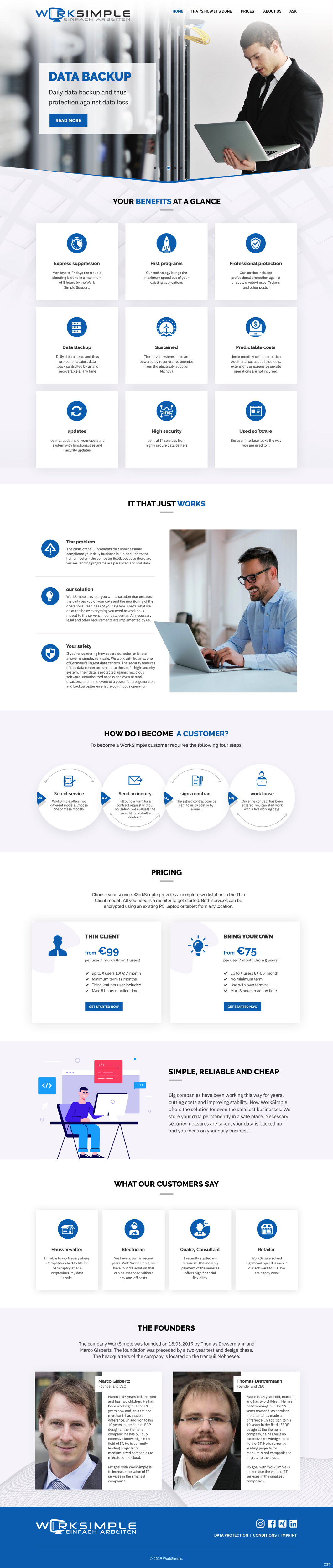 Web Design by pb for this project | Design #22967393