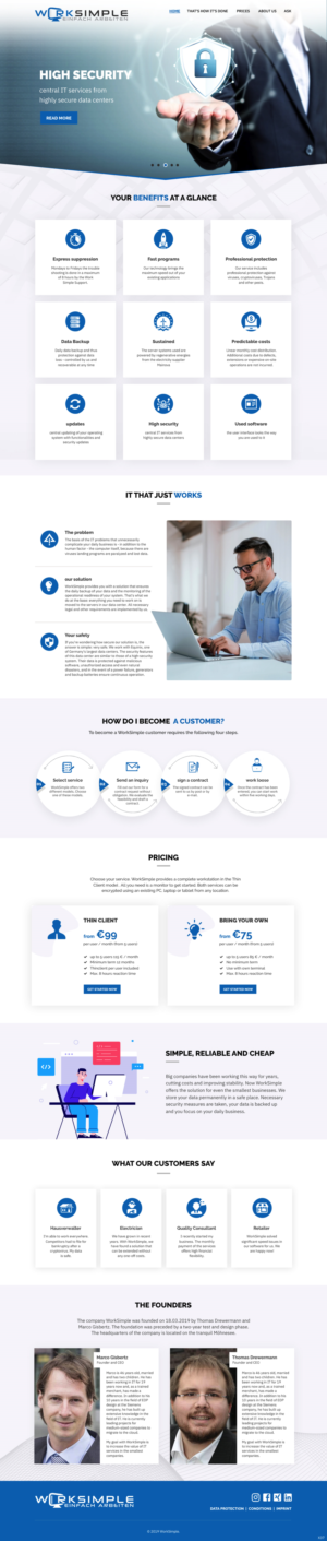 Web Design by pb for this project | Design: #22967394