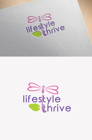 Lifestyle Thrive | Logo Design by Ana Gocheva