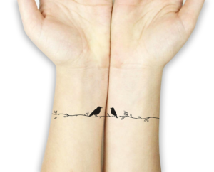 Tattoo Design Unique Shape for a Couple - Simple and Light Design | Design de Tatouage par SangBlater