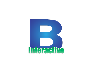 Logo Design by Red Attire Designs for B Interactive | Design: #2967777