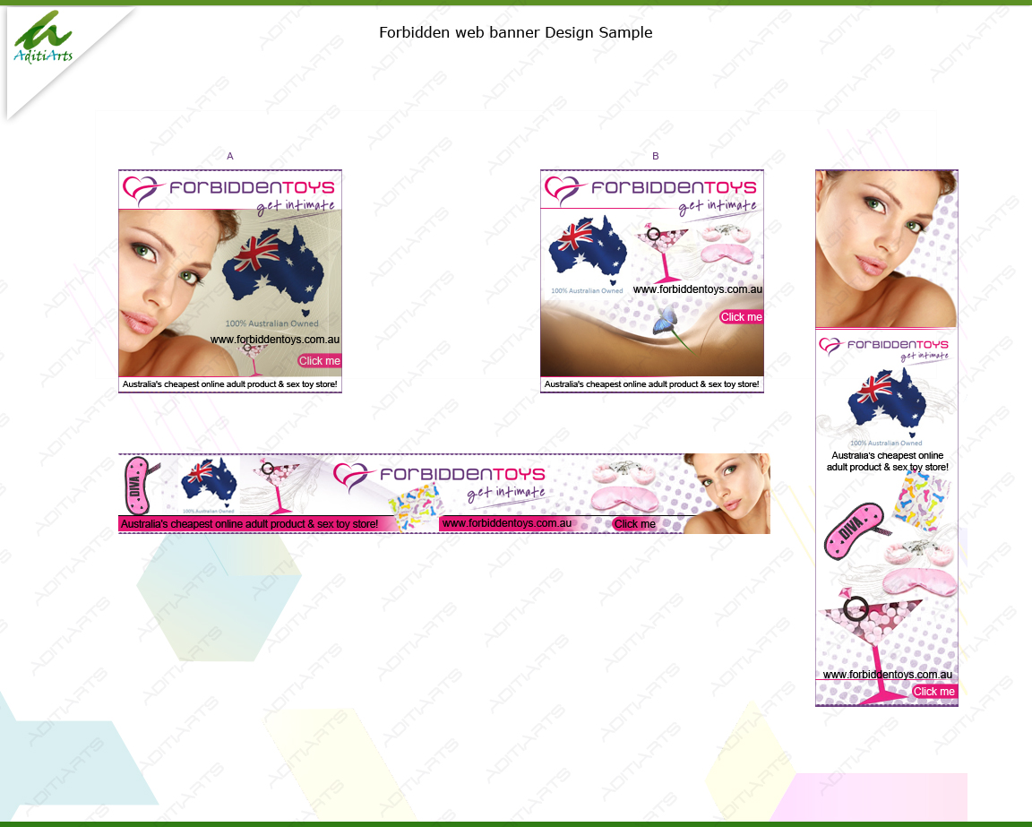 Banner-Design von AditiArts für Forbidden Toys | Design #3053905