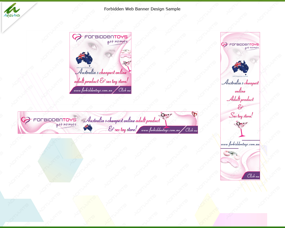 Banner-Design von AditiArts für Forbidden Toys | Design #3072463