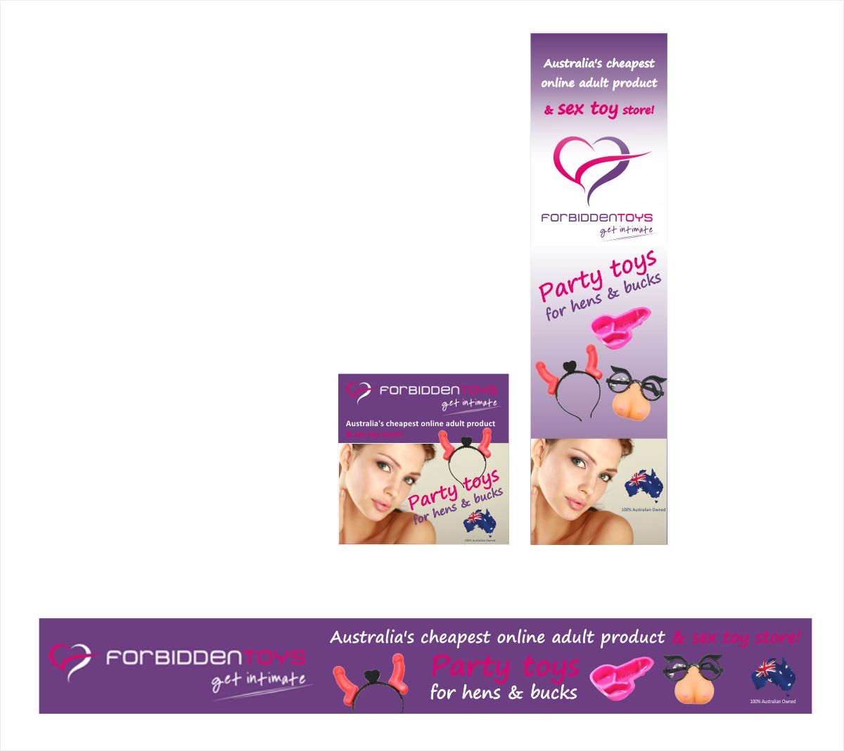 Banner-Design von IneseRo für Forbidden Toys | Design #3055146
