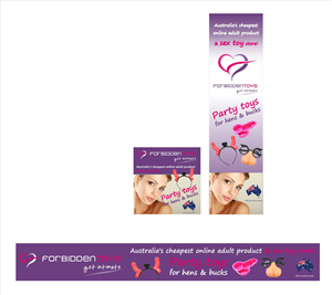 Diseño De Banner Publicitario por IneseRo para Forbidden Toys | Diseño: #3055146