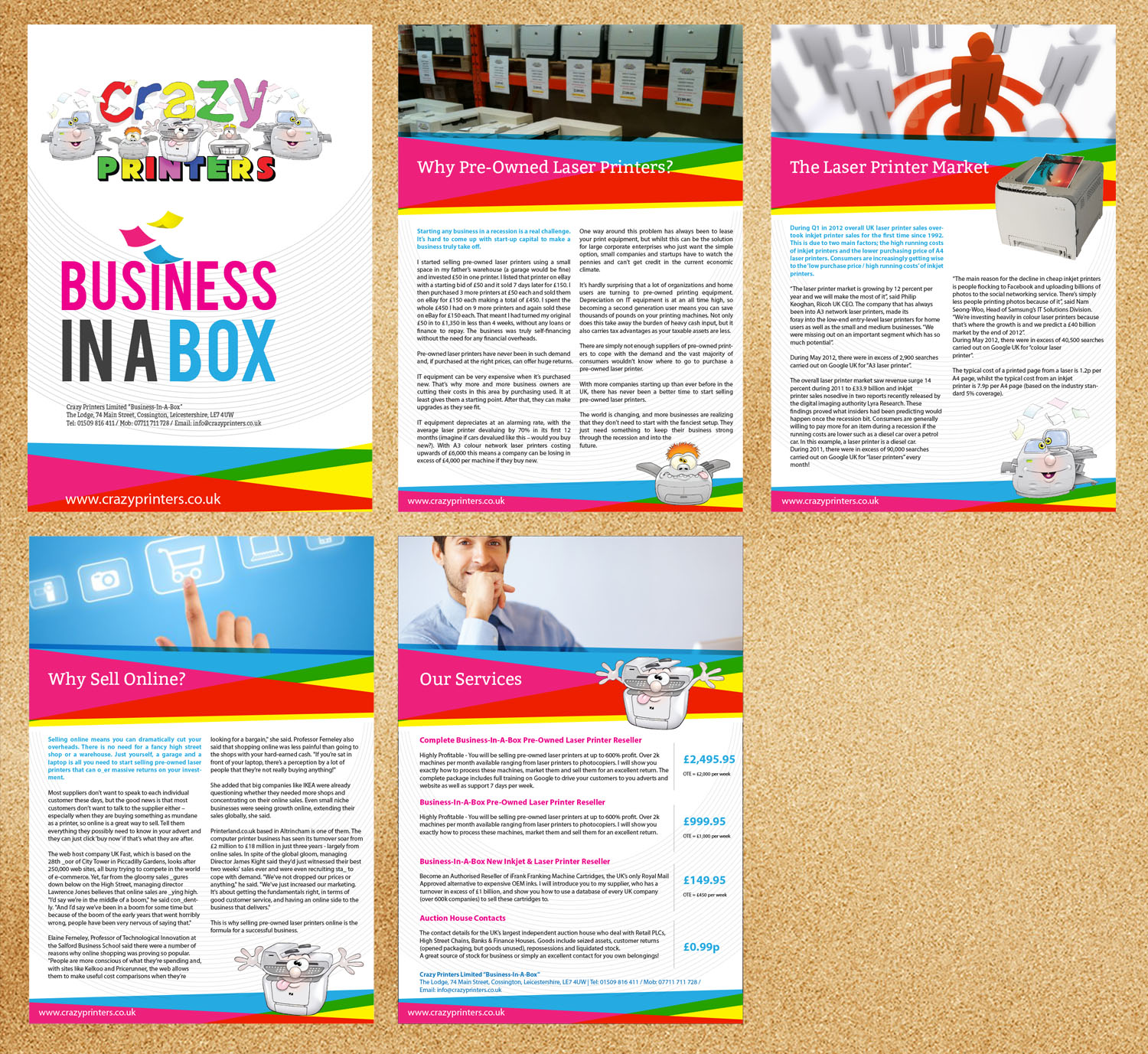 Brochure Design by Priyo Subarkah for The Printer Franchise Company Limited | Design #2978690