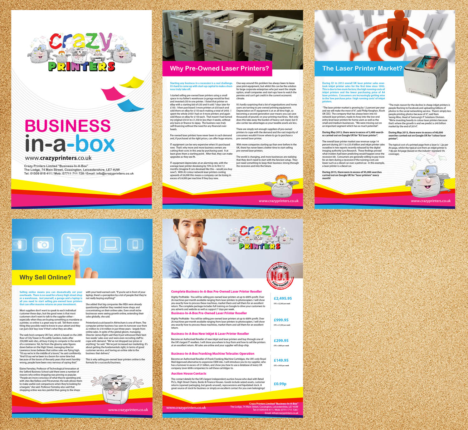 Brochure Design by Priyo Subarkah for The Printer Franchise Company Limited | Design #2990872