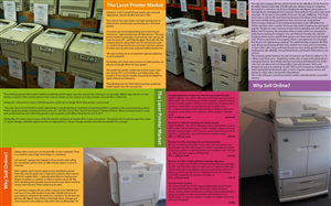 Diseño de Brochure por Akwebdesigner para The Printer Franchise Company Limited | Diseño: #2982090