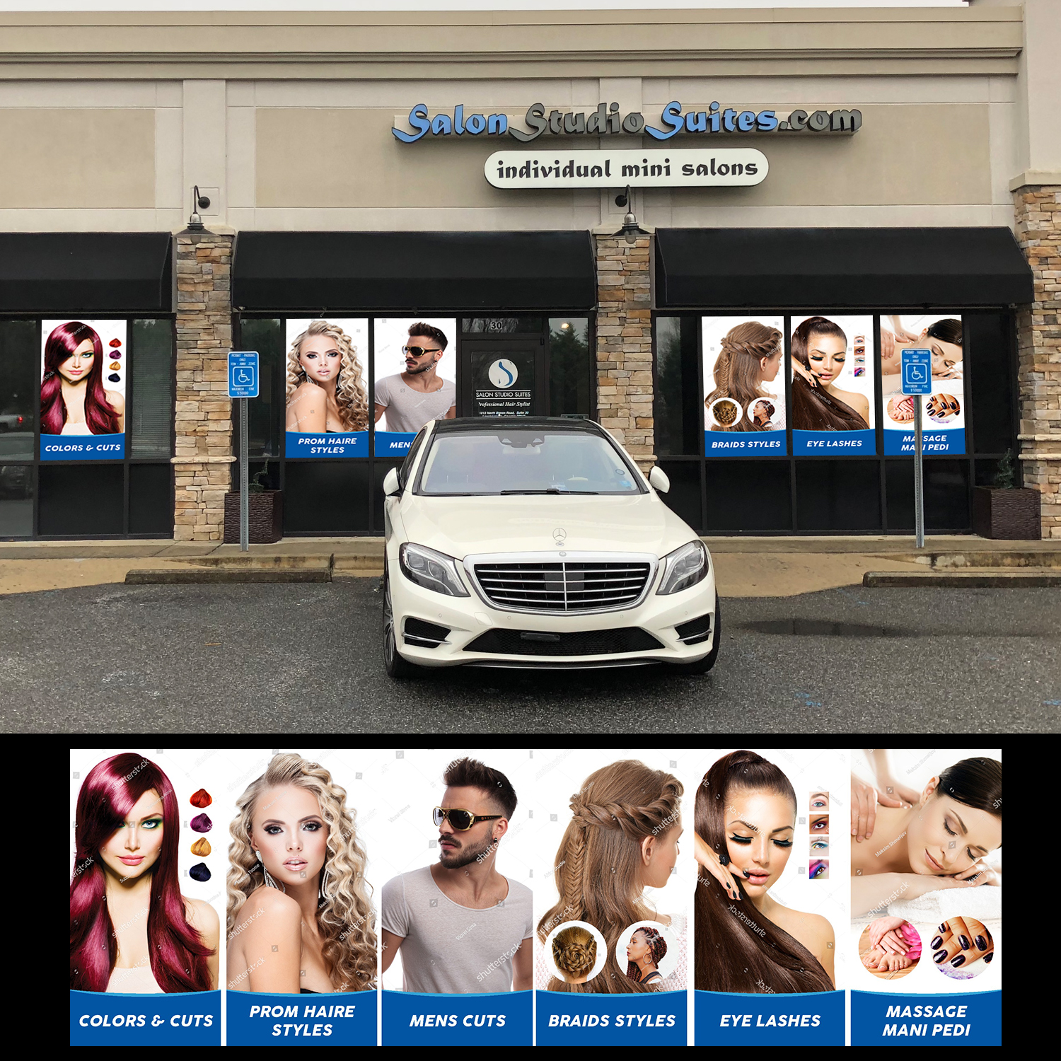 Car Wrap Design by DG+ for Virginique Hair | Design #22904406