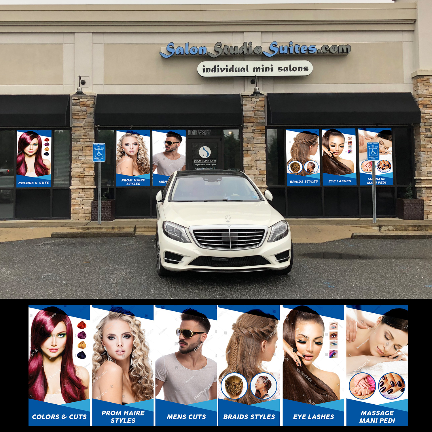Car Wrap Design by DG+ for Virginique Hair | Design #22905384