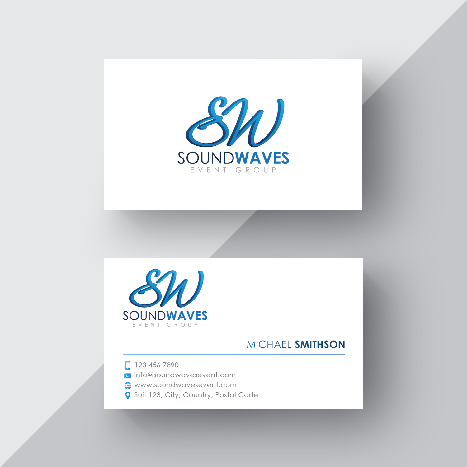 Business Card Design by Sarah Haroon for this project | Design #22806408