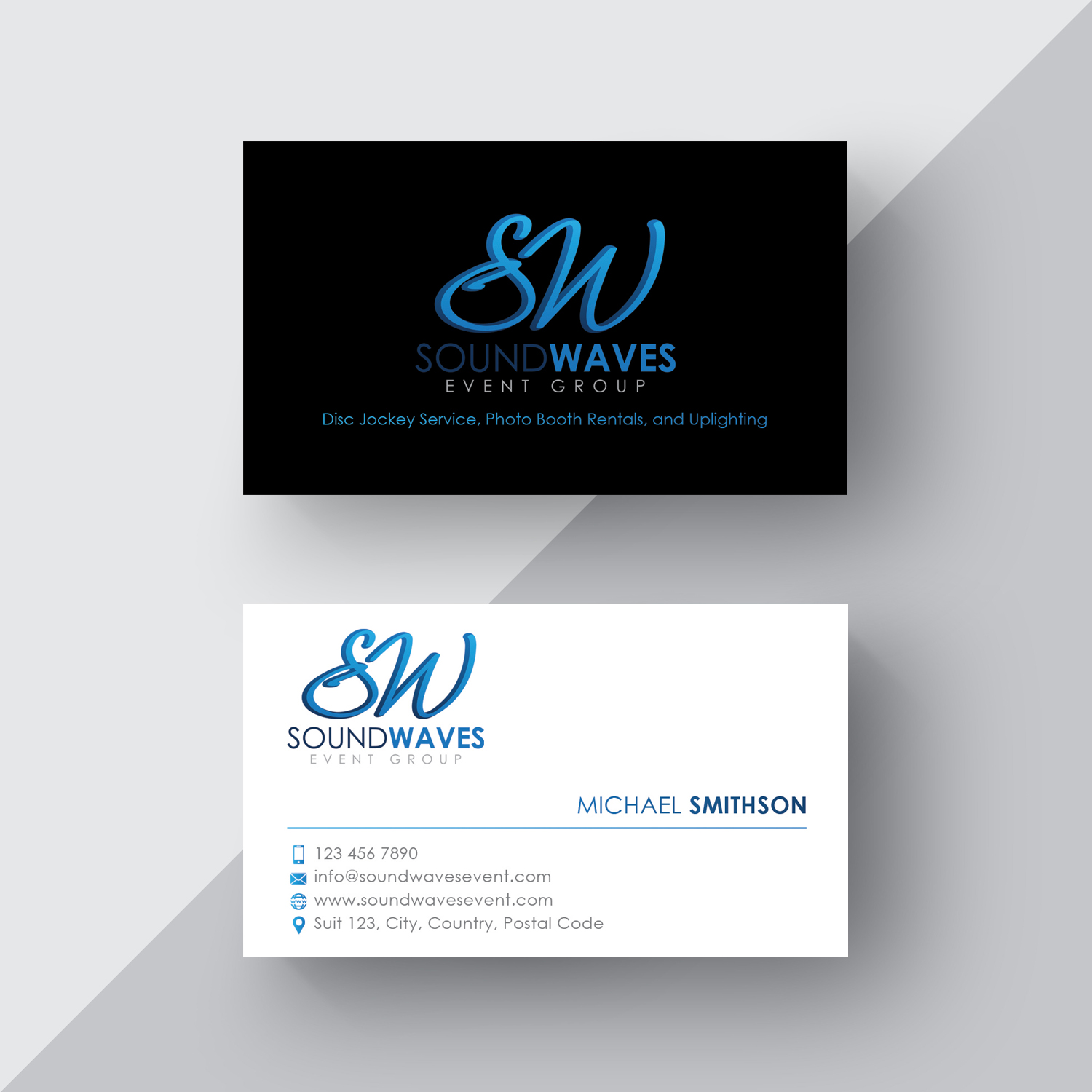 Business Card Design by Sarah Haroon for this project | Design #22806438