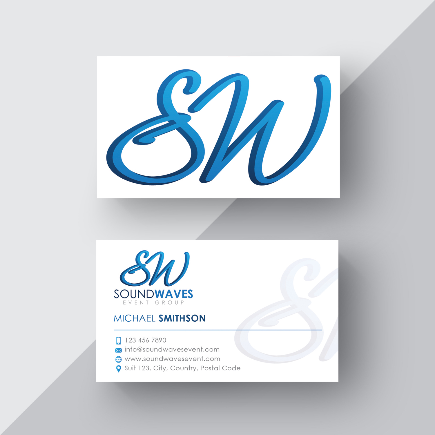 Business Card Design by Sarah Haroon for this project | Design #22806447