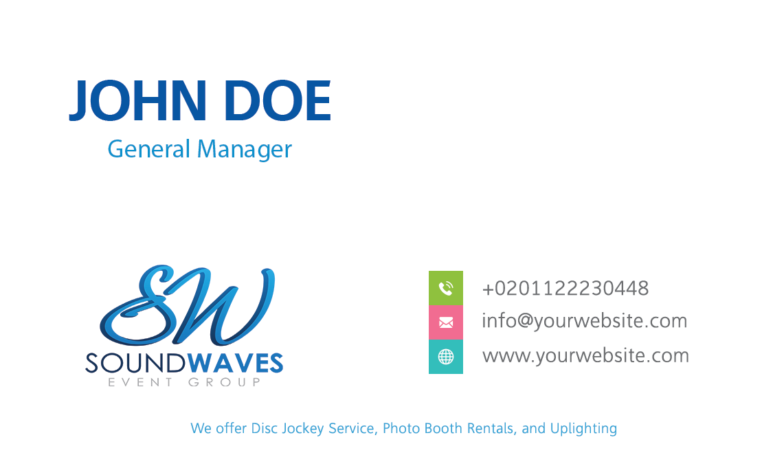 Business Card Design by Aourasha 4 for this project | Design #22806538