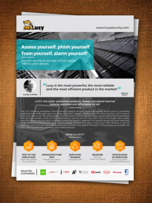 Flyer-Design von rug für LUCY Security AG | Design #22819728